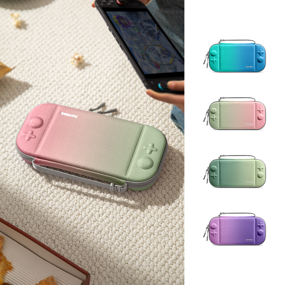 탐탁 G05 닌텐도 스위치2 슬림 하드 케이스 파우치 그라데이션 컬러