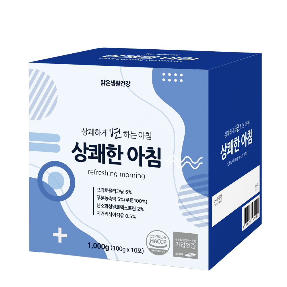 (5박스) 배변활동 장건강 마시는 액상차 상쾌한아침 10포 - 상세 이미지 2