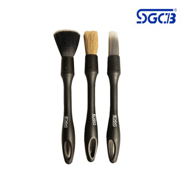 SGCB 디테일 실내외 세차 브러쉬 키트 3종 세트 돈모 합성모 일반강모 SGGD421 - 메인 이미지