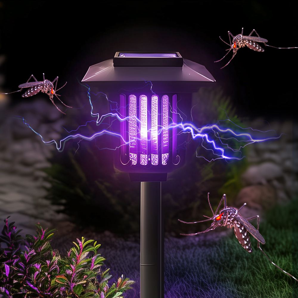 태양광 모기퇴치기 벌레 포충등 캠핑 태양열 포충기 램프 야외 퇴치 전기 러브버그 스마트
