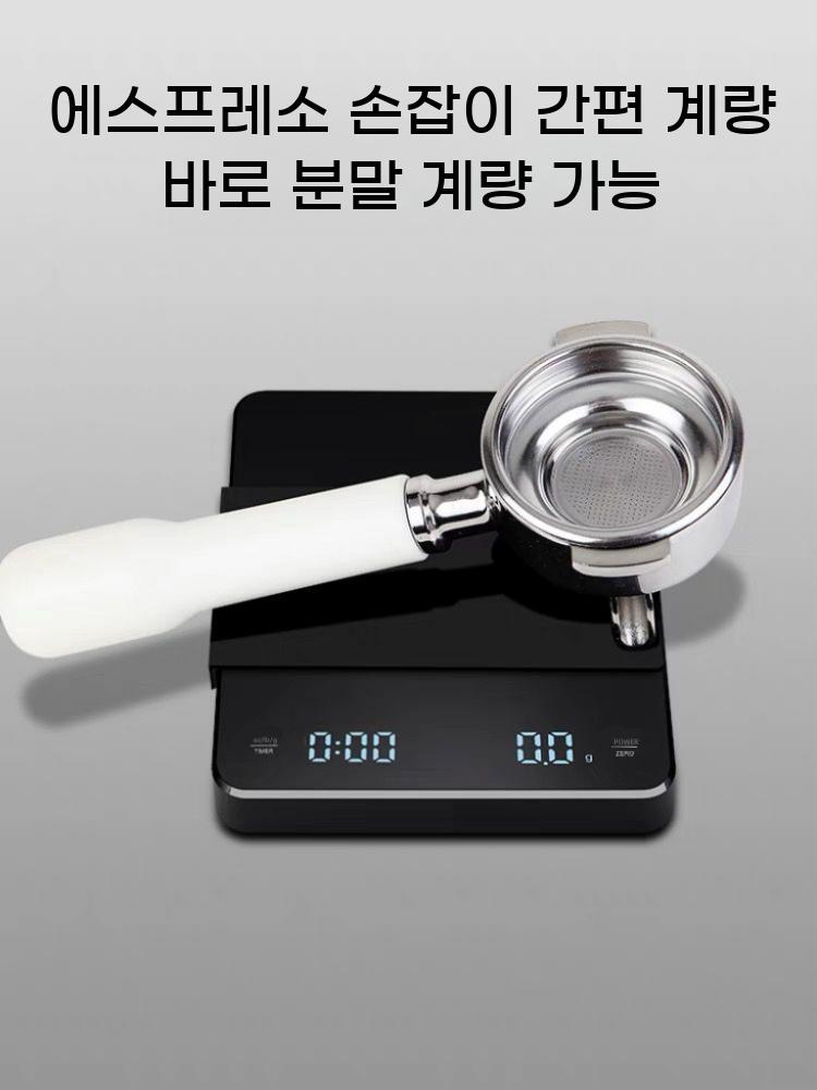 주방 카페 그램 저울 요리 원두 전자 음식 바리스타 에스프레소 커피 - 상세 이미지 4