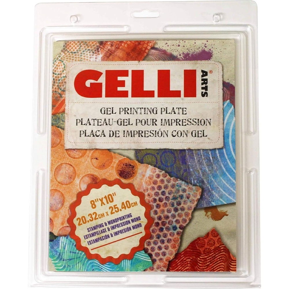 Gelli Arts 젤리아트 젤 프린팅 플레이트  재사용 가능  8x10인치 - 상품 이미지