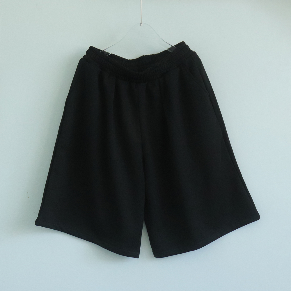 1+1 남자 반바지 밴딩 트레이닝 반바지 남성 버뮤다팬츠 - 상세 이미지 3