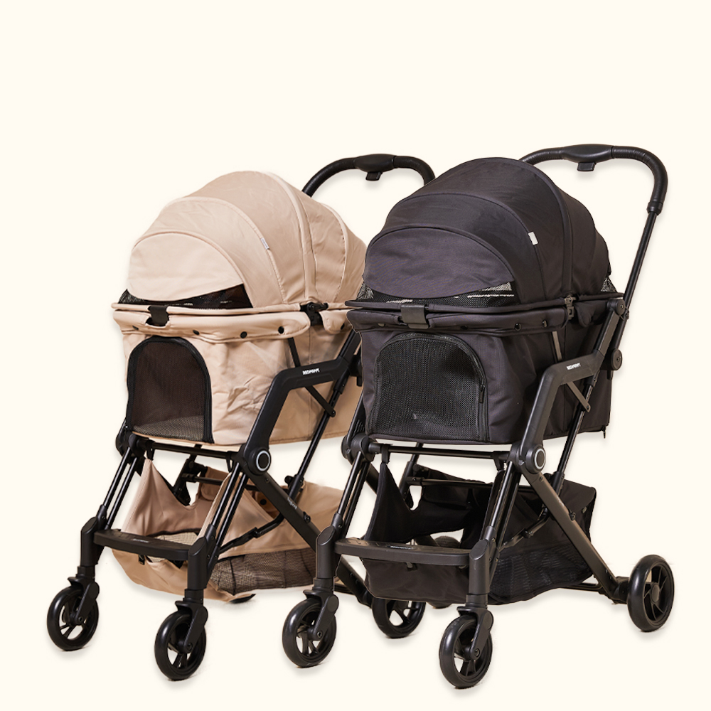 개과천선 오르엘 애견 강아지 유모차 개모차 캐리어 웨건 반려견 휴대용 유모차 원터치 폴딩