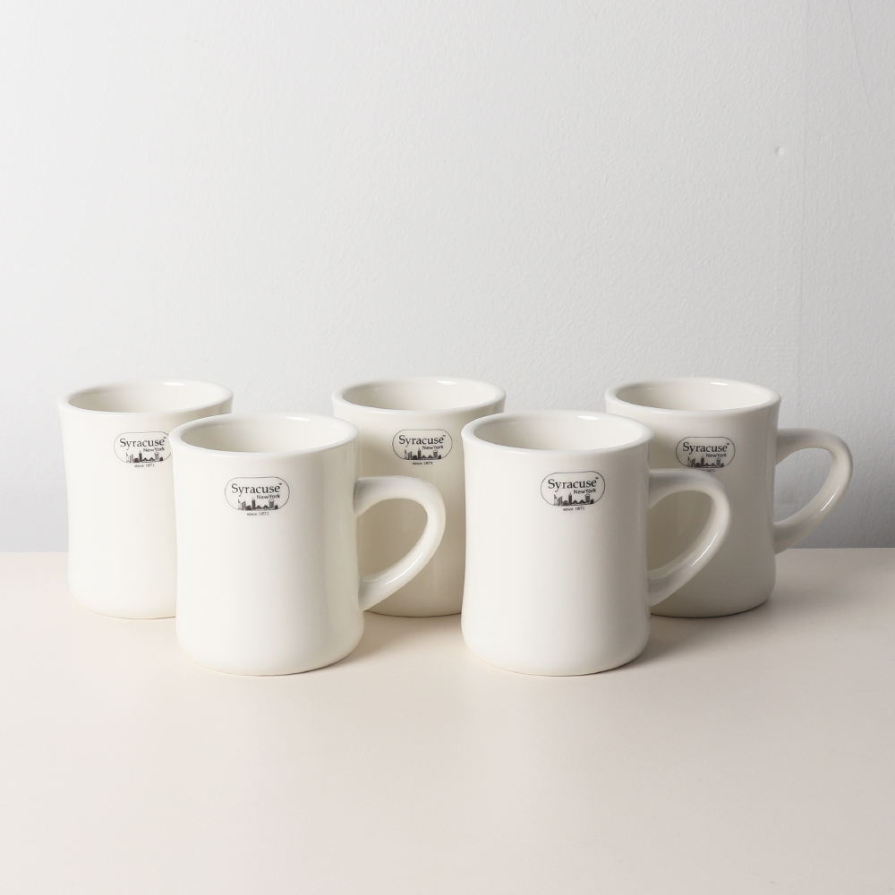 시라쿠스 뉴욕 킹스인 오목머그컵 집들이선물 400ml, 5개 - 상품 이미지