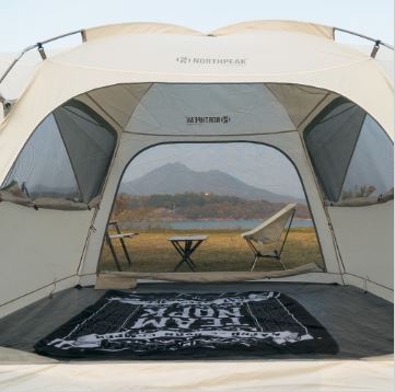 노스피크 포쉐맥 포레스트 쉐이드 맥스 텐트+와이즈 테이블 피크닉 쉘터 세트 이미지 6
