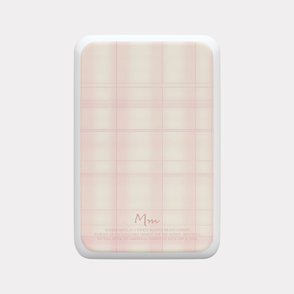 vintage pink beige 디자인 [맥세이프 보조배터리] - 상세 이미지 2