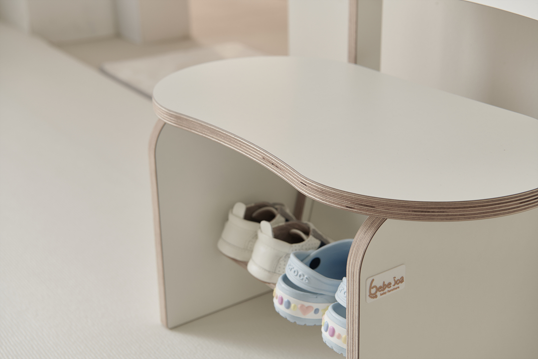 베베조아 아기 슈벤치 현관 신발장 오픈형 의자