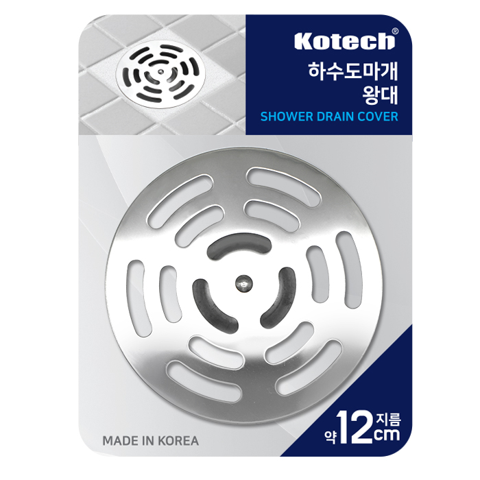 하수도 마개 왕대 12cm 코텍 (7119) - 메인 이미지