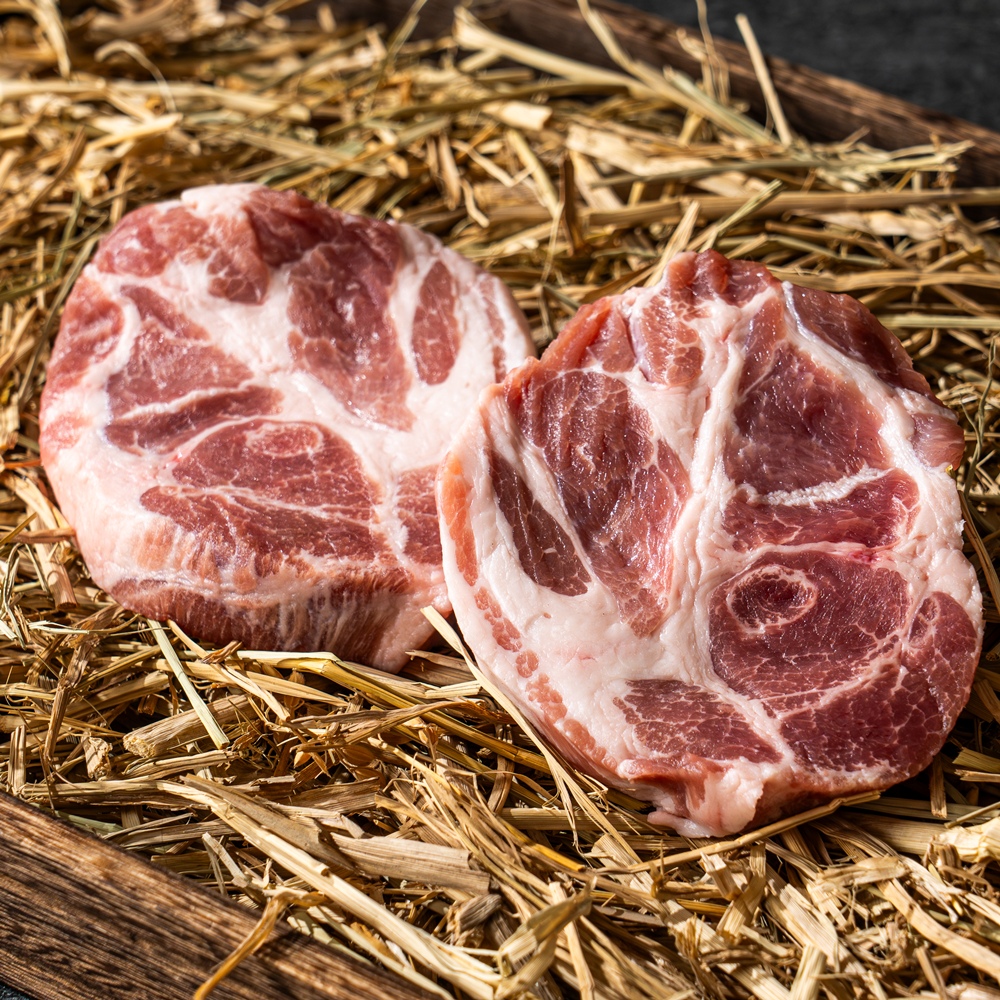 짚불초벌 목살 스테이크 캠핑고기 500g, 3개 - 상세 이미지 5