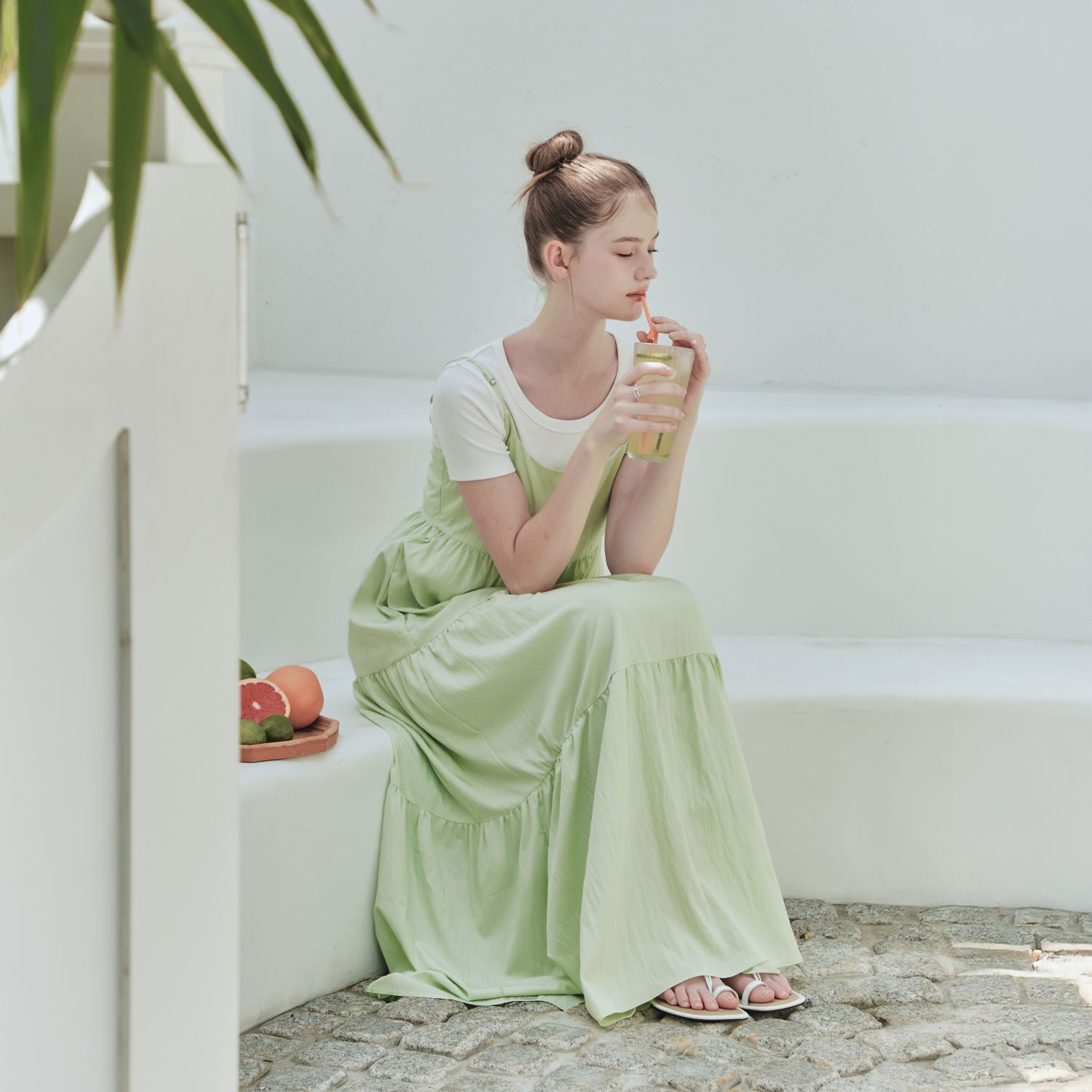 [제로스트릿][2컬러] 선샤인 캉캉 원피스 SUNSHINE CANCAN ONE-PIECE