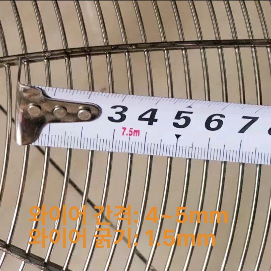 대형 튀김긴뜰채 건지기 업소용 스텐 대용량 국수 학교 급식실 횟집 낚시 헤드 직경 32cm 핸들 길이 100cm - 상세 이미지 4