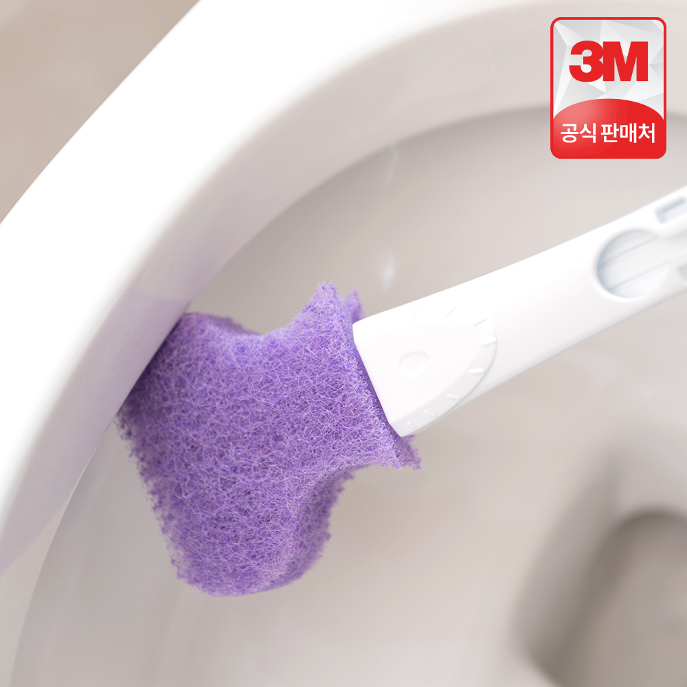 3M 스카치브라이트 변기솔 베이킹소다 크린스틱 리필 30개 화장실 욕실 청소솔 변기클리너