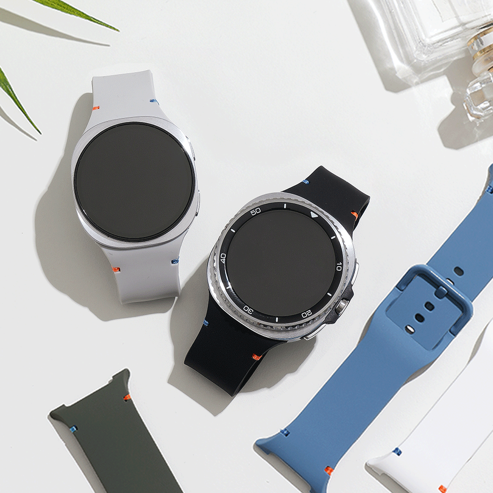 갤럭시워치8 실리콘 운동 스트랩 갤 워치8 클래식 스포츠 러닝 밴드 호환 시계줄 교체