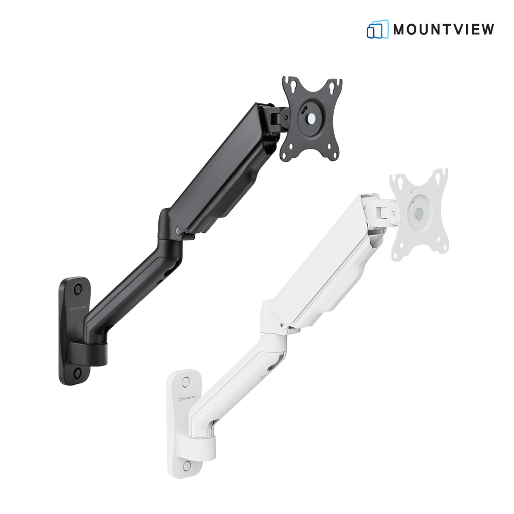 마운트뷰 모니터 벽걸이 브라켓 거치대 모니터브라켓 32인치