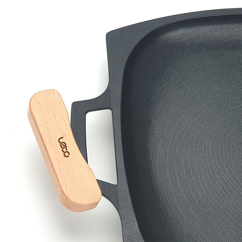 레토 캠핑 그리들 40cm 국산 전골 요리 가능한 바베큐그릴 불판 LCP-GS02