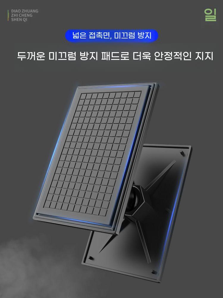 천정 지지대 2개 고정 거치대 천장 브래킷 석고보드 인테리어 이동식 - 상세 이미지 5