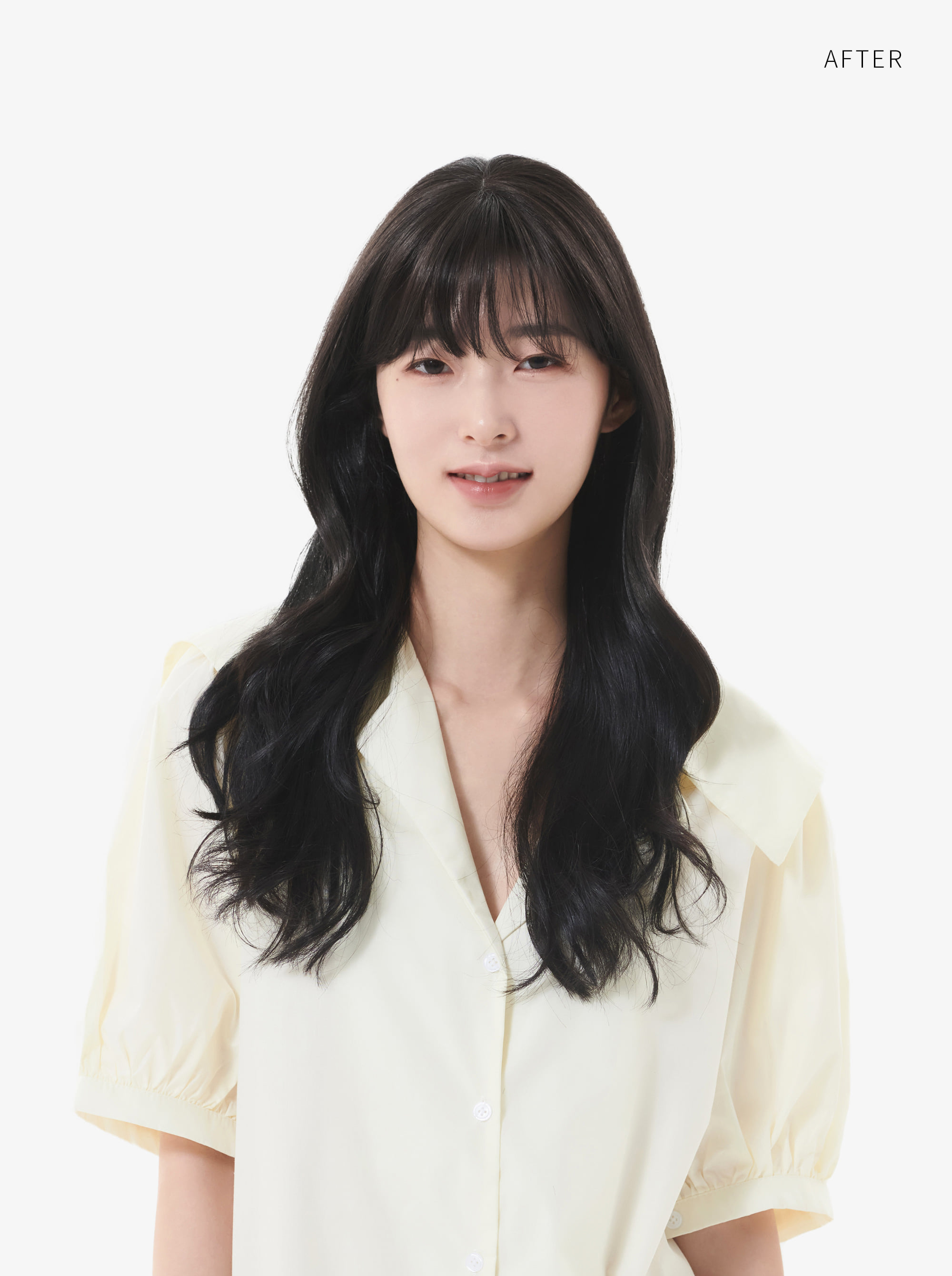 탑커버 코트니 정수리가발 시스루뱅 웨이브 이미지 7