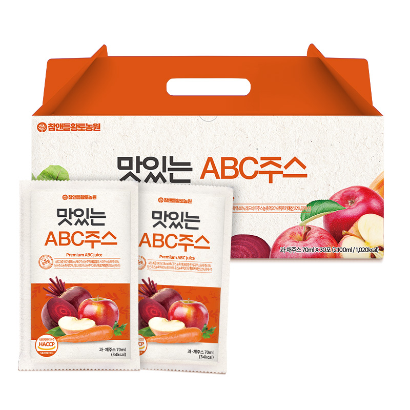 참앤들황토농원 맛있는 ABC주스 30포, 1개