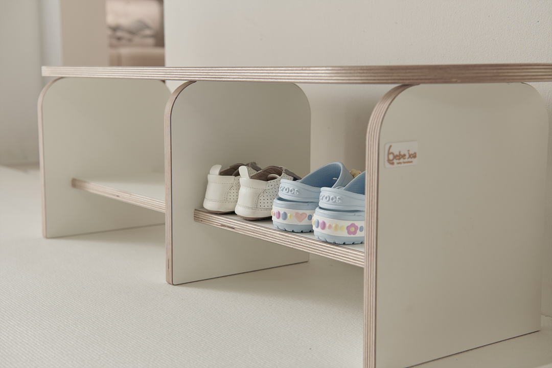 베베조아 아기 슈벤치 현관 신발장 오픈형 의자