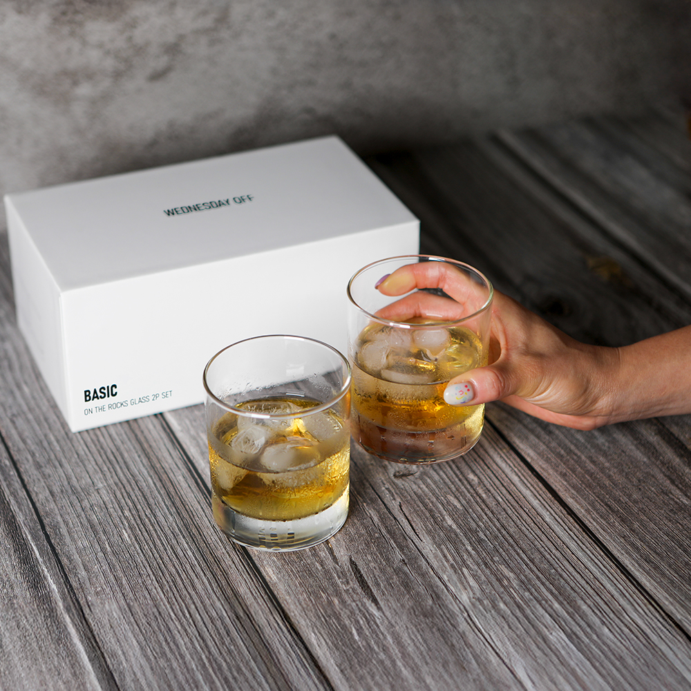 다이아 언더락잔 크리스탈 하이볼잔 온더락잔 2잔 선물세트