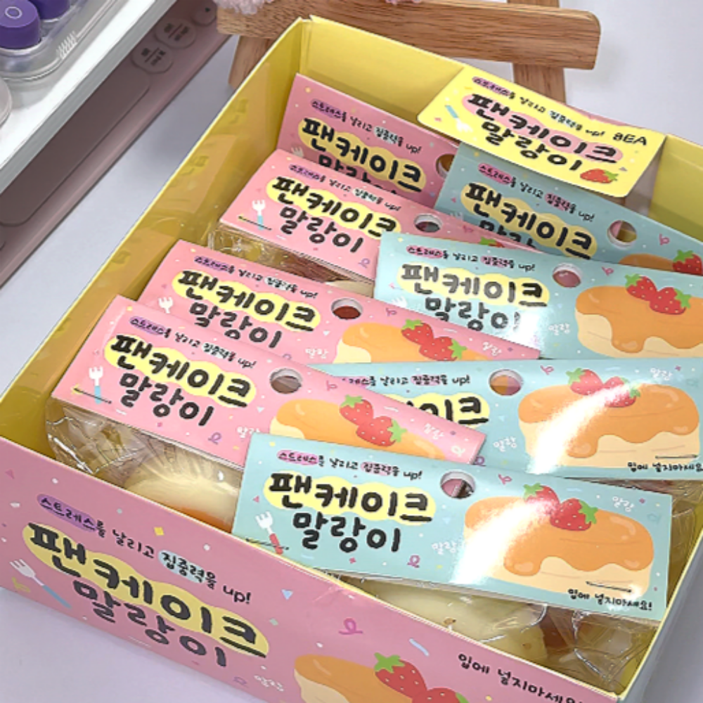 팬케이크 말랑이 스트레스볼 스퀴시 젤리볼 - 상세 이미지 4