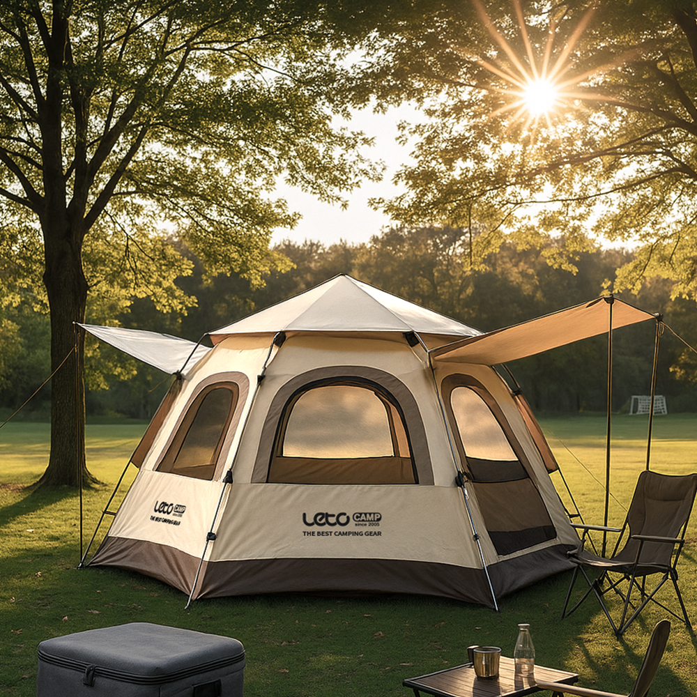 레토 와이드 원터치 텐트 그늘막 방수 3000PU 이중루프 LCE-OT01