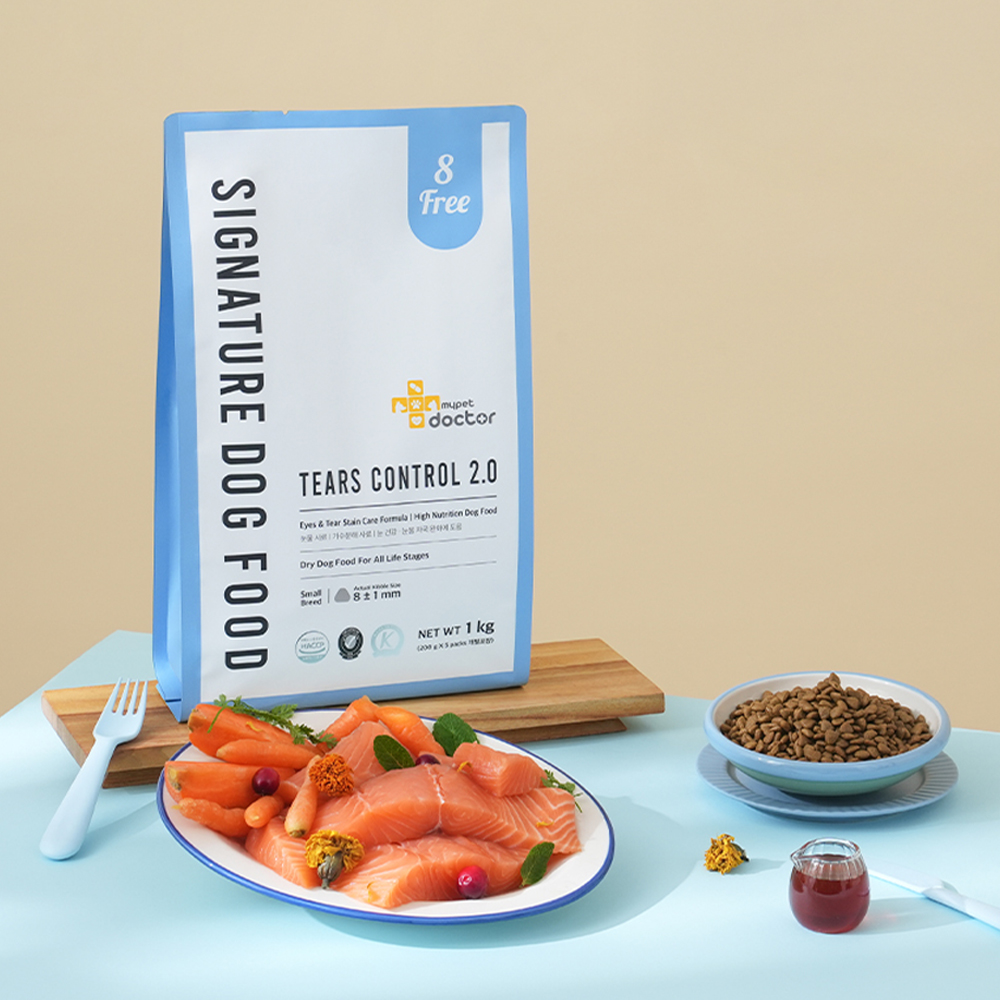 마이펫닥터 강아지사료 시그니처 2.0 가수분해 저알러지 처방식 눈+눈물, 1kg, 1개