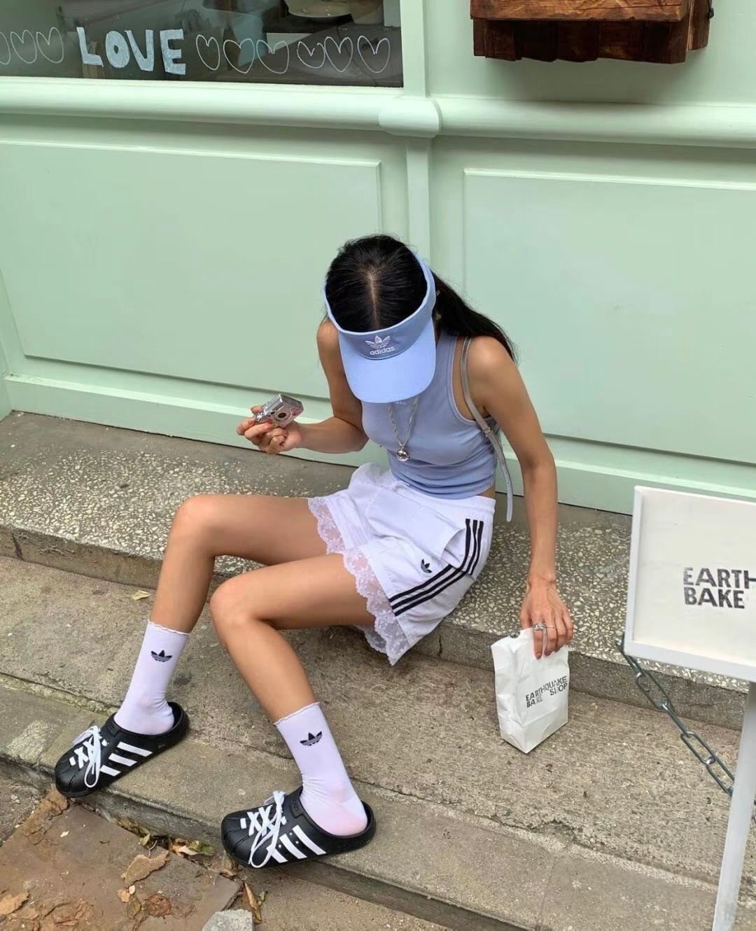 아디다스 레이스 트림3 Stripes Shorts 반바지 블랙 II5605, 화이트 IL2420 - 상세 이미지 4