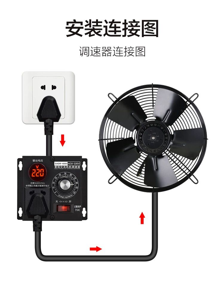 속도 조절기 모터 유압 주파수 가변 인버터 스위치 4000W 전압 표시 - 상세 이미지 3
