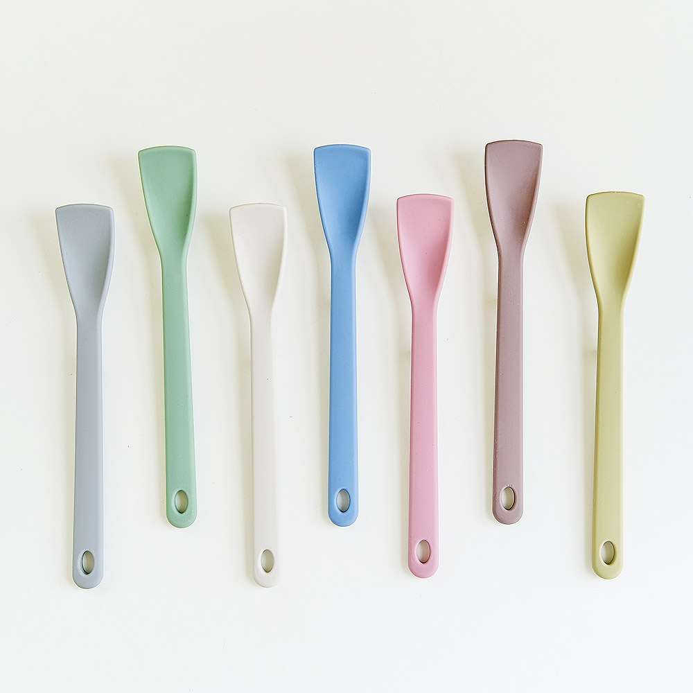 국내산 실리콘 젤라또 스파츌라 13color 미니 알뜰 주걱 자취생 요리스푼 열탕소독 - 상세 이미지 3