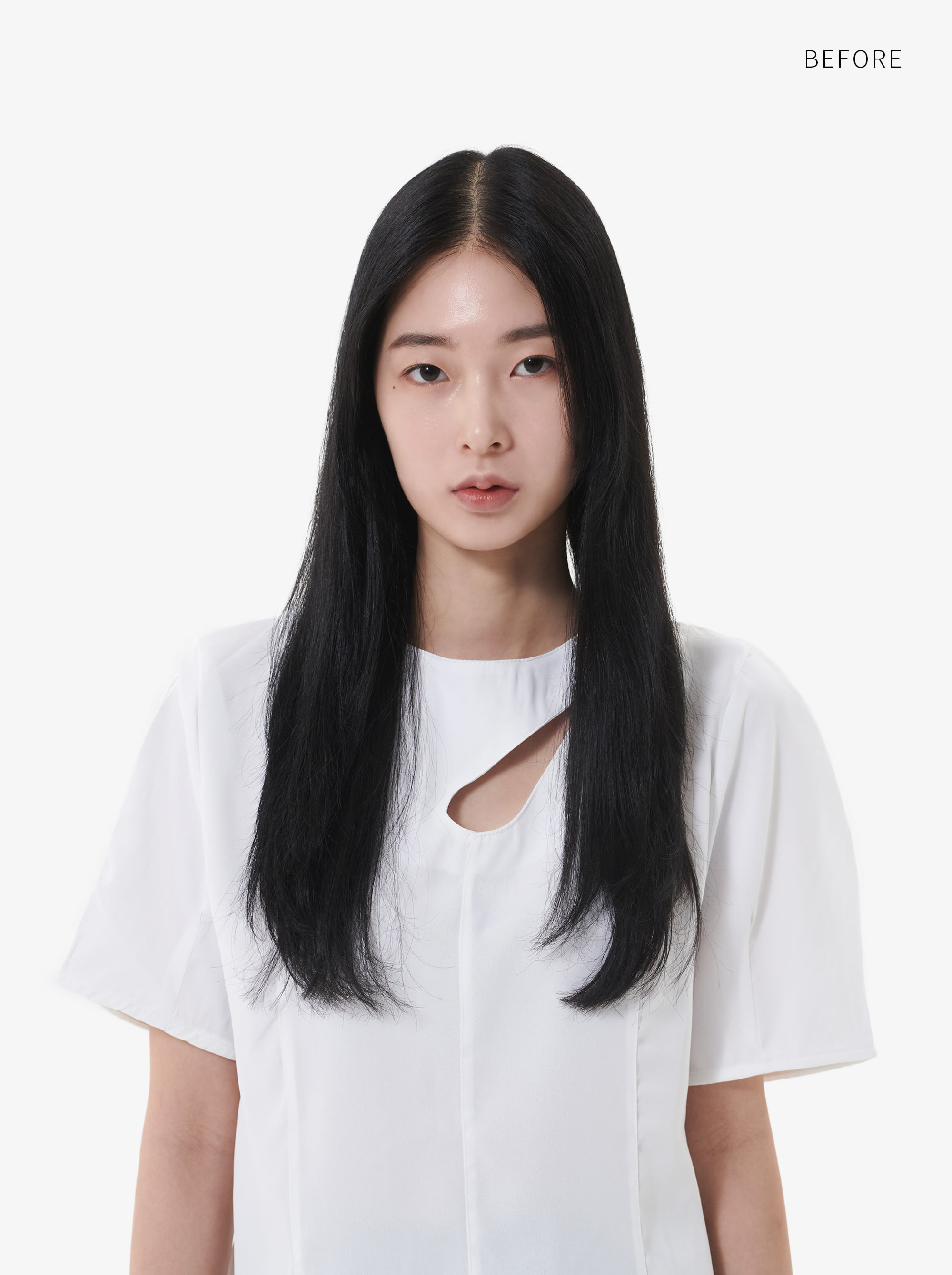 탑커버 코트니 정수리가발 시스루뱅 웨이브 이미지 6