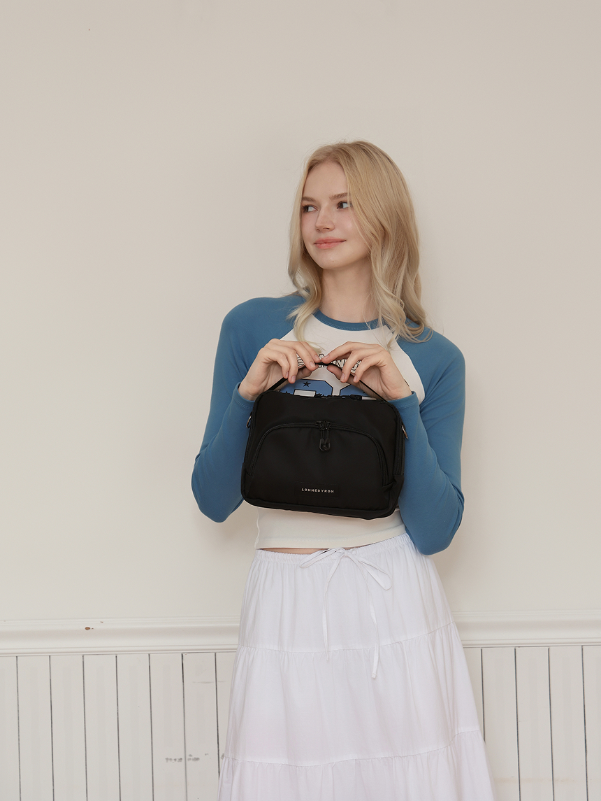 론네바이론 야키 북노트 유럽여행가방 핸드폰 슬링백 여행용 크로스 미니백 가방