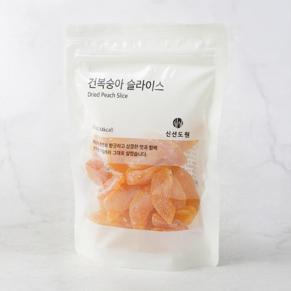 메가마트 신선도원 건복숭아슬라이스 220g - 상세 이미지 2