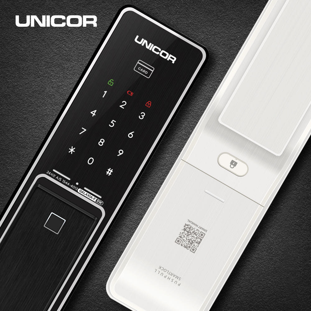 유니코 지문인식 도어락