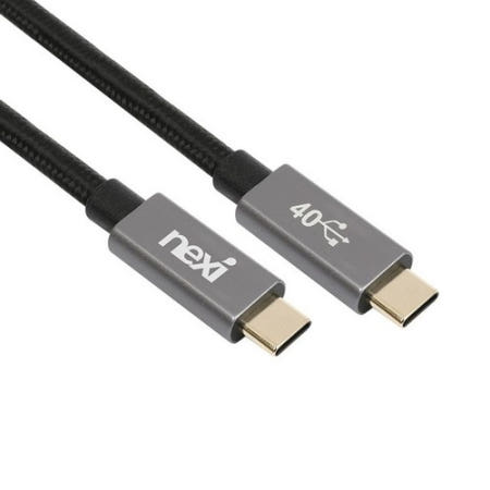 리버네트워크 넥시 NX1528 USB4 C to C 케이블 1M