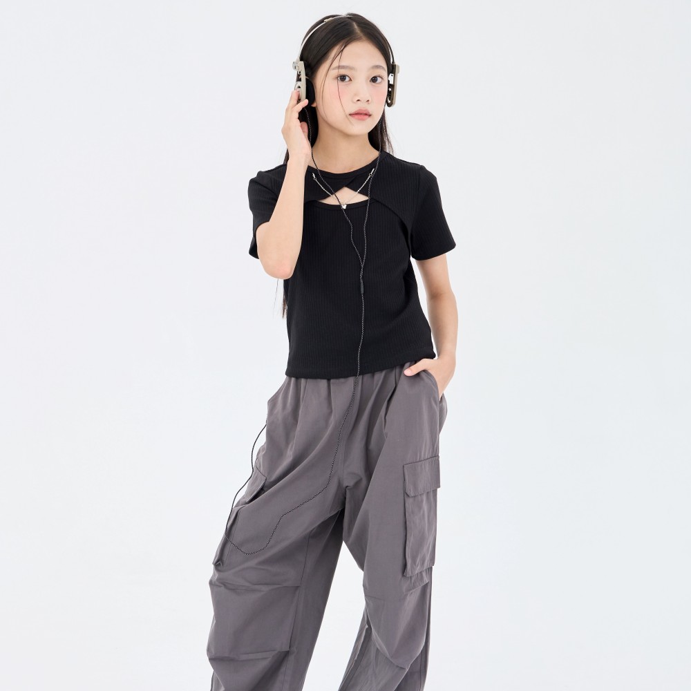 [더데이걸] 파라슈트 카고팬츠 TGTA24803_7358 - 상세 이미지 2
