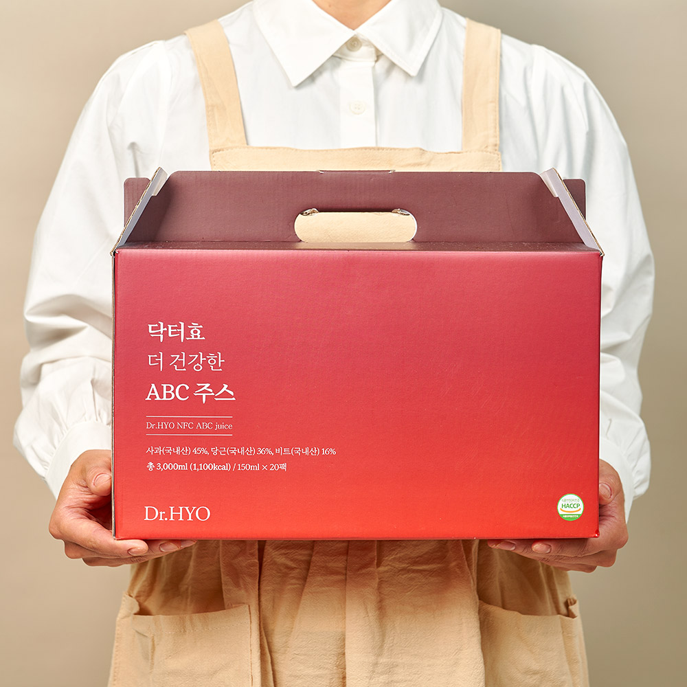 [2+1] 닥터효 더 건강한 ABC주스 150ml 60팩 - 상세 이미지 4