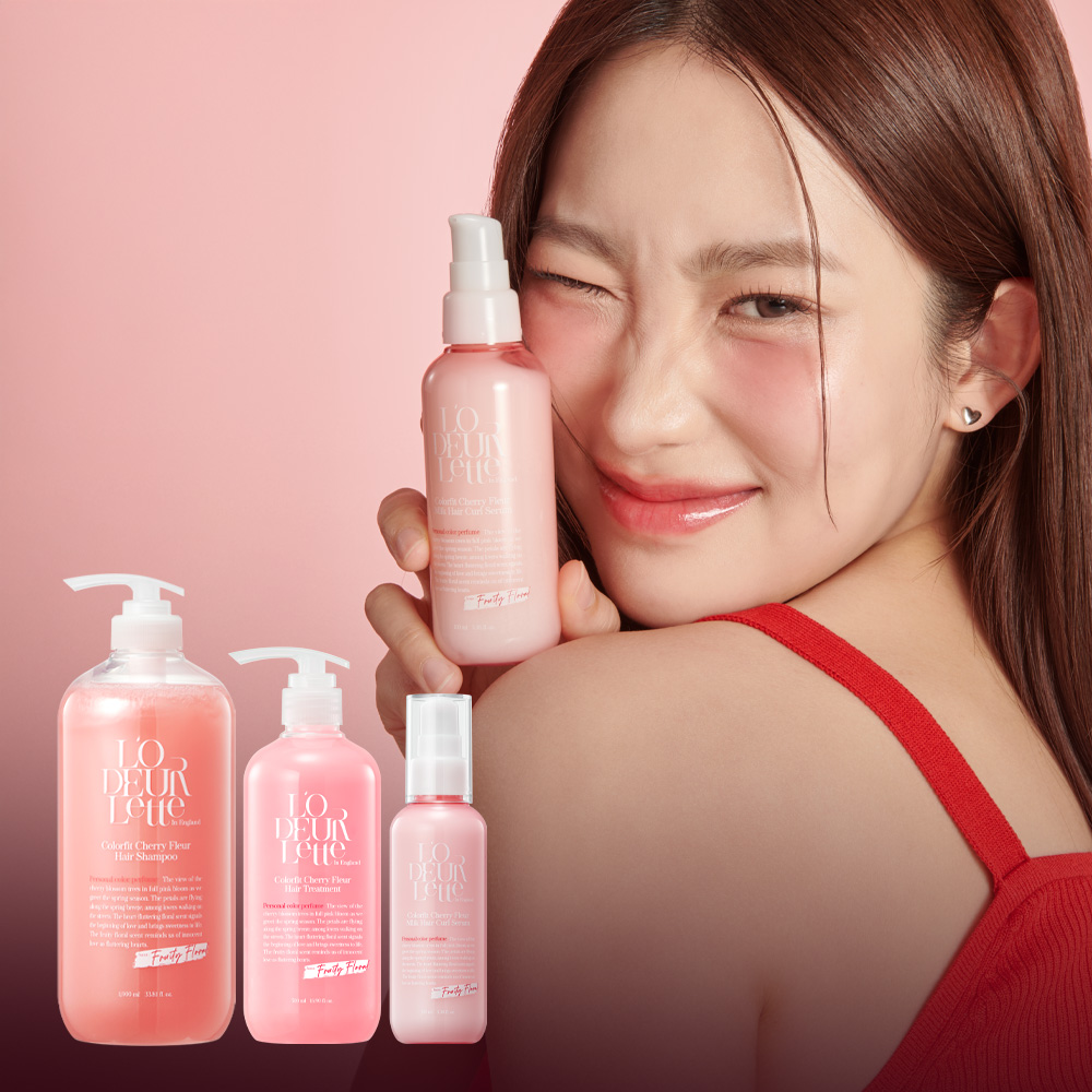 로더렛 샴푸+트리트먼트 500ml+헤어세럼 3종 SET - 상품 이미지