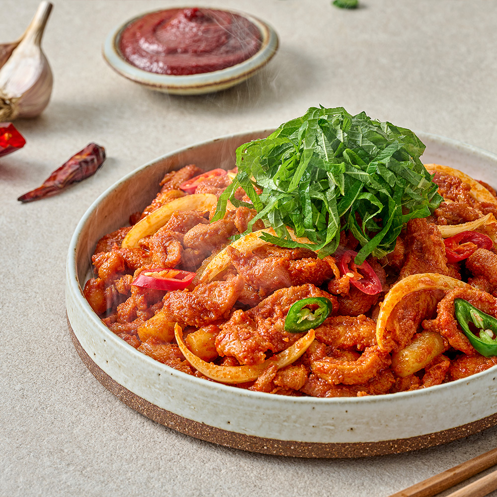 매콤한 양념의 춘천식 닭 불고기 500g 국내산 닭 순살 양념 이미지 6