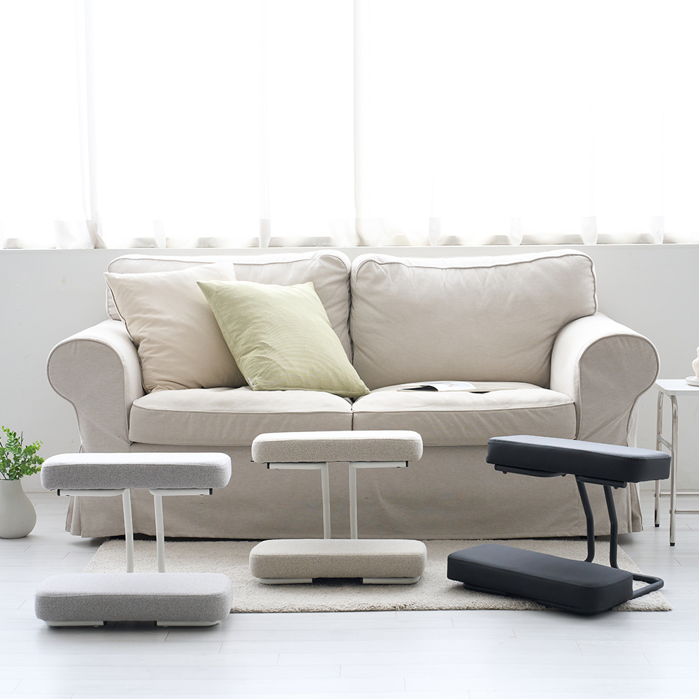 올인홈 책상 발받침대 발판 사무실 컴퓨터 2단 쿠션 발받침 다리받침대 풋레스트 기본형