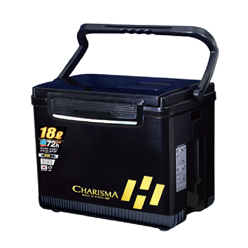 해동조구 카리스마 아이스박스 18리터 HB-237 낚시 캠핑 블랙