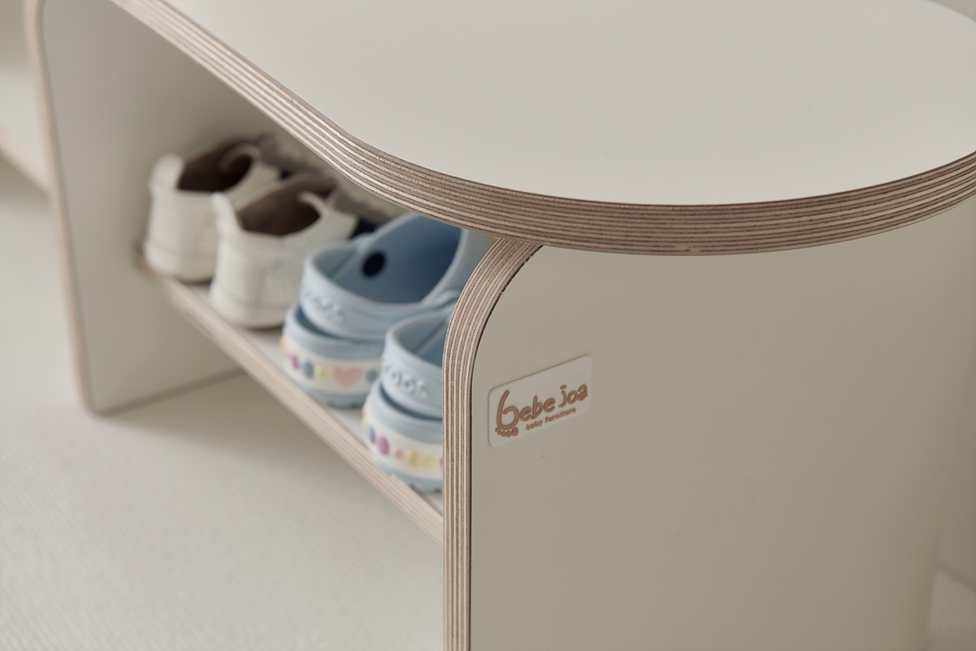 베베조아 아기 슈벤치 현관 신발장 오픈형 의자