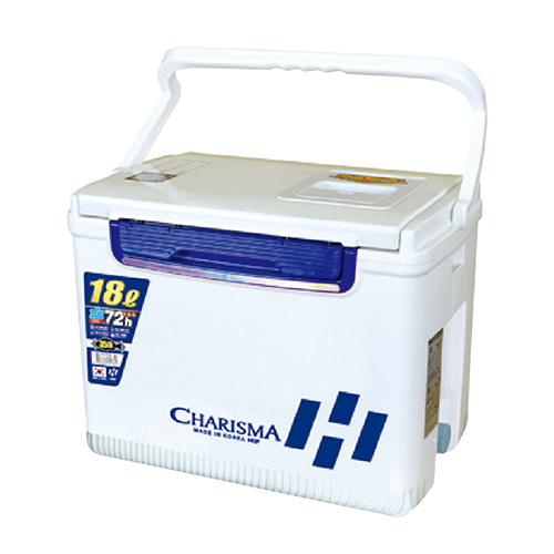 해동조구 카리스마 아이스박스 18리터 HB-237 낚시 캠핑 화이트-BL