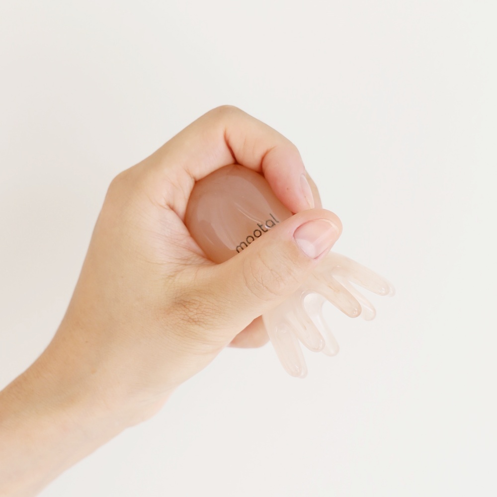 무탈 두피 괄사 마사지 승모근 머리 지압 마사지기 문어 하드핏