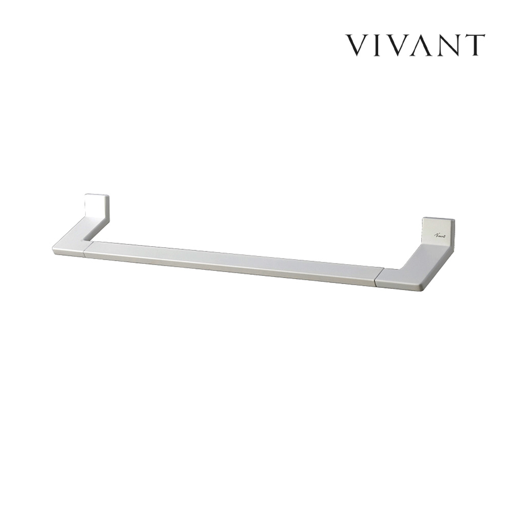 비반트 수건걸이 VIVANT TC04A CR유광크롬 화이트 타올거치대 욕실 화장실 호텔 - 상품 이미지