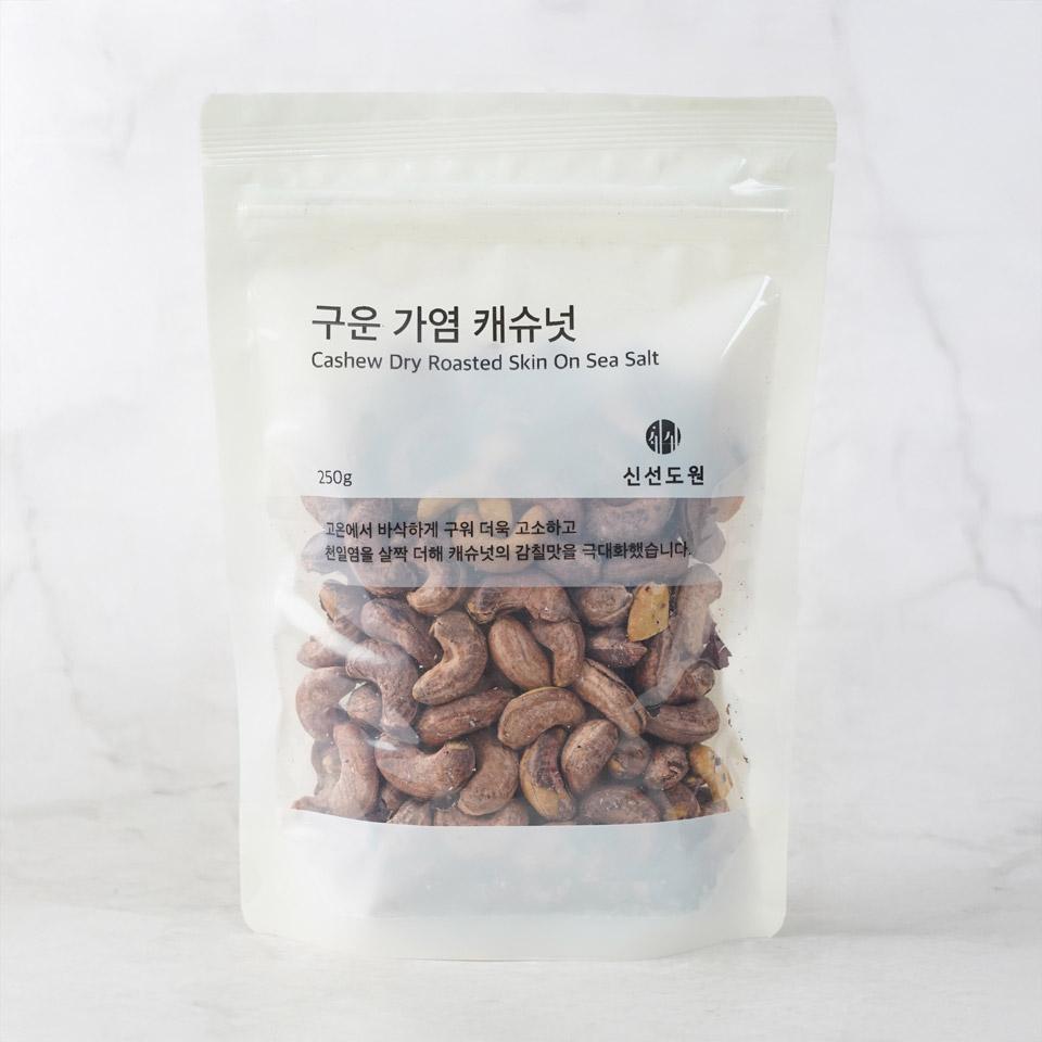 메가마트 신선도원 구운 가염 캐슈넛 250g - 상품 이미지