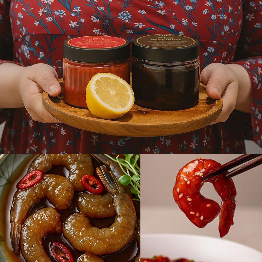 탱글 순살 새우장 2통 맛있는 식감 별미 감칠맛 밥도둑