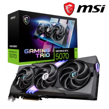 MSI 지포스 RTX 5070 게이밍 트리오 OC D7 12GB 트라이프로져4 그래픽카드