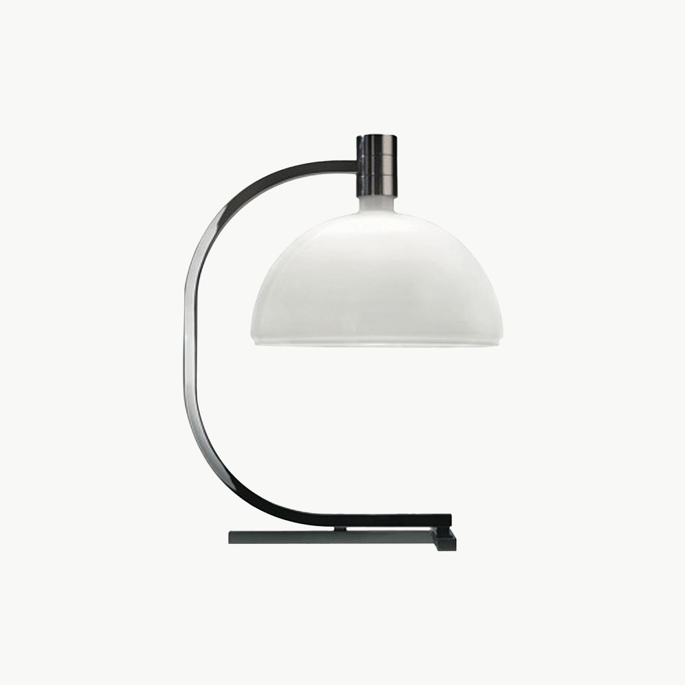 네모 Nemo_AS1C(Tavolo Chrome Black) 이탈리아 테이블조명 무상1년A/S - 메인 이미지